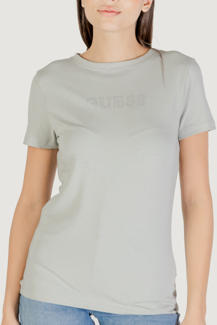 T-shirt Guess Active BRIANA SS T-SHIRT VERDE SALVIA – V3BI11 J1314