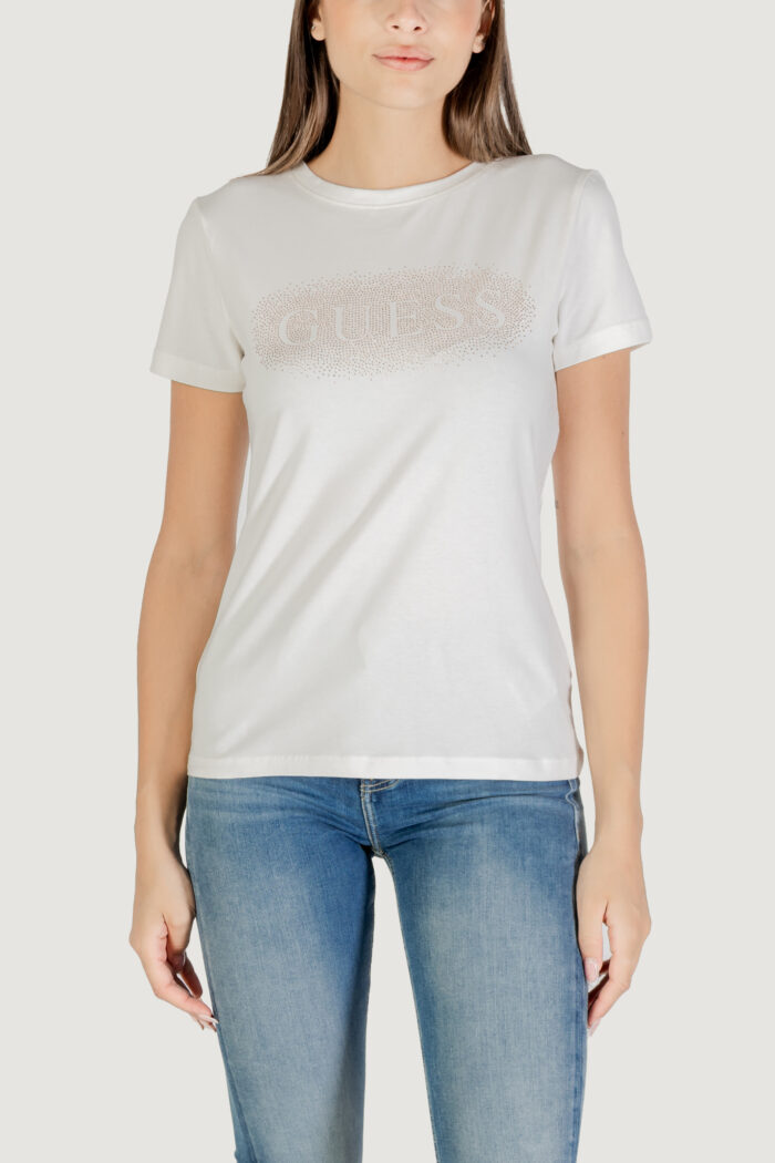 T-shirt Guess Active INGRID SS T-SHIRT Bianco – V5YI08 J1314
