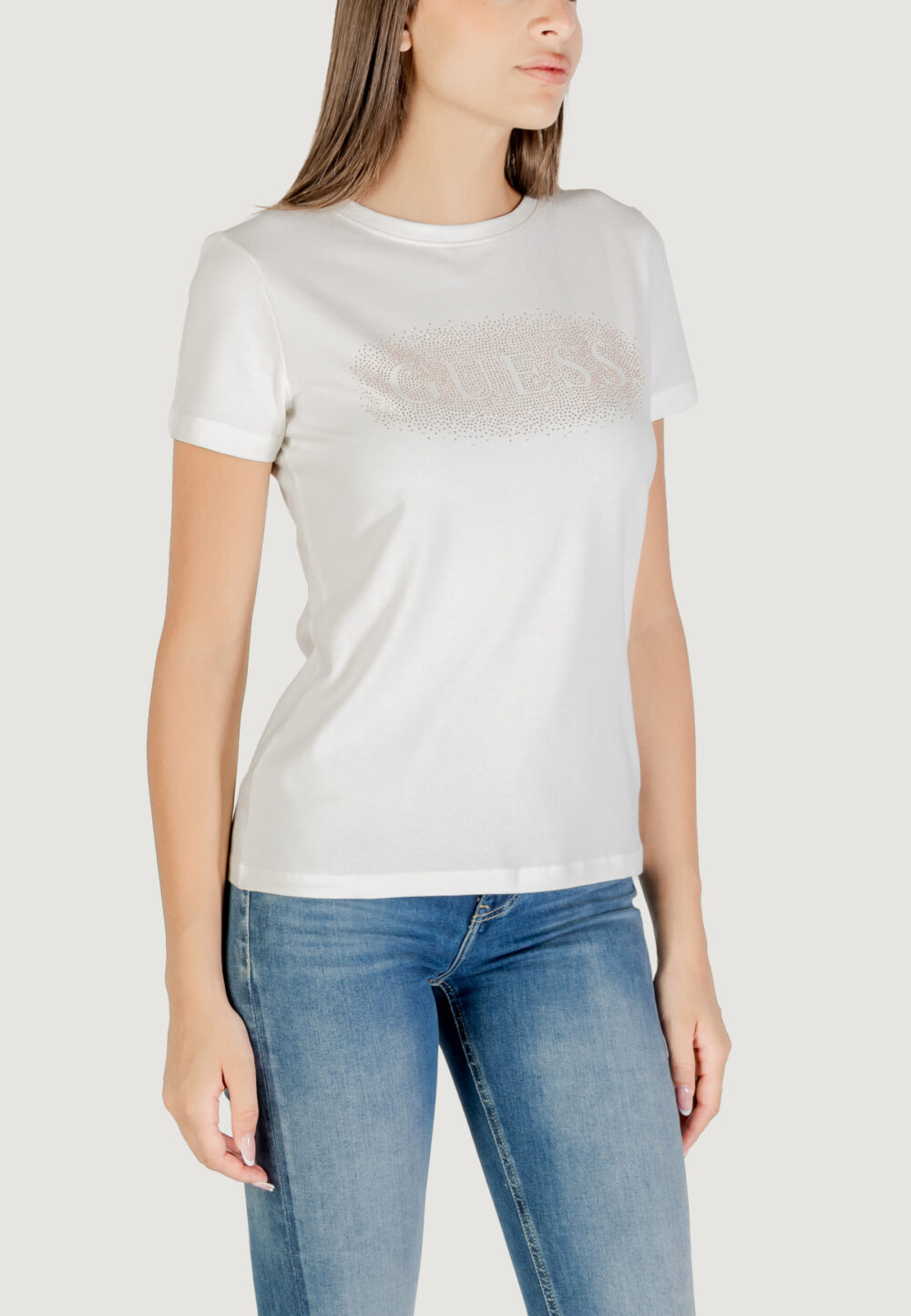 T-shirt Guess Active INGRID SS T-SHIRT Bianco - Foto 3