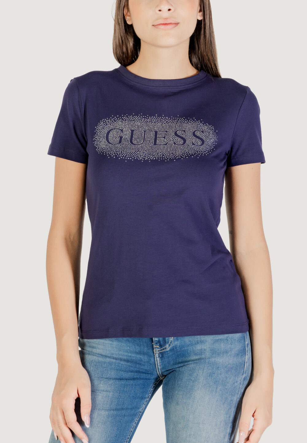 T-shirt Guess Active INGRID SS T-SHIRT Blu - Foto 2