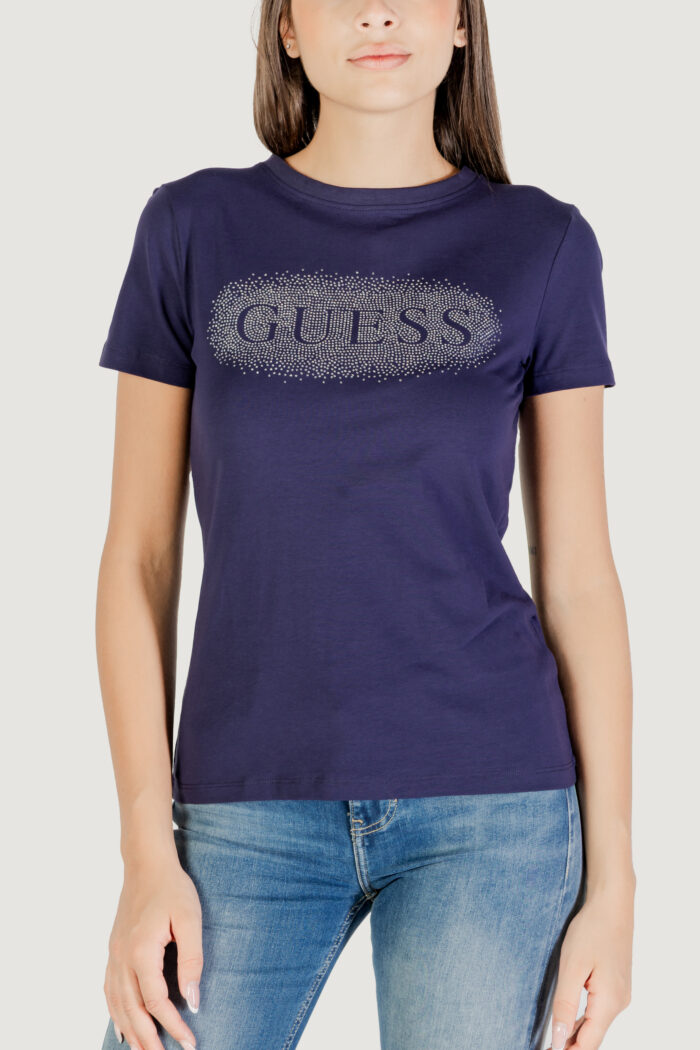 T-shirt Guess Active INGRID SS T-SHIRT Blu – V5YI08 J1314