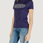 T-shirt Guess Active INGRID SS T-SHIRT Blu - Foto 4