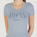 T-shirt Guess CN SS GUESS LOGO TEE Indigo - Foto 2