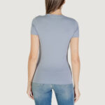 T-shirt Guess CN SS GUESS LOGO TEE Indigo - Foto 5