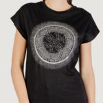 T-shirt Guess CN SS 4G SHADED HOTFIX Nero - Foto 2