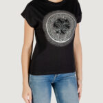 T-shirt Guess CN SS 4G SHADED HOTFIX Nero - Foto 3