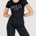 T-shirt Guess CN SS GUESS LOGO TEE Nero - Foto 1