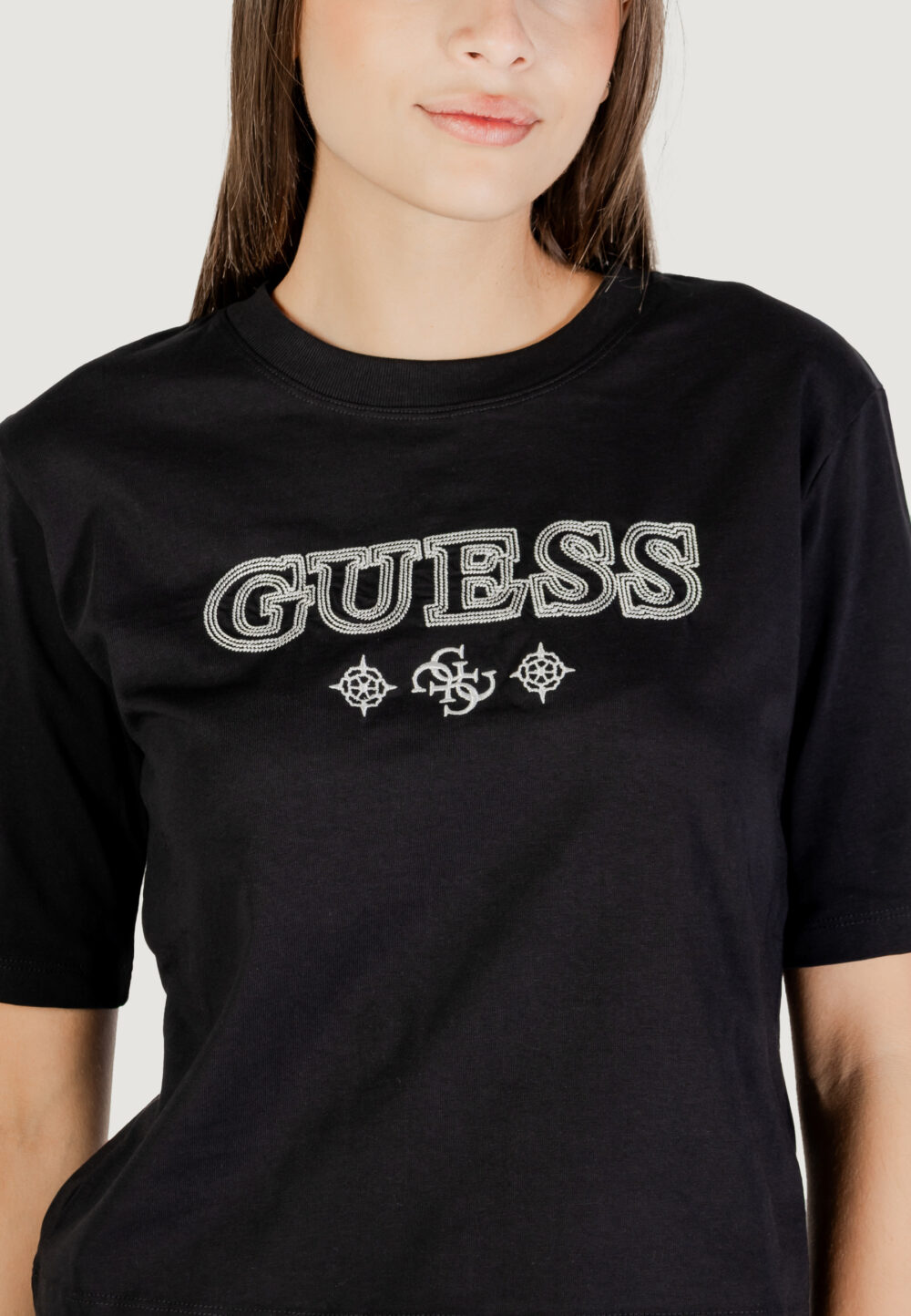 T-shirt Guess Active GLORIA BOXY T-SHIRT Nero - Foto 2