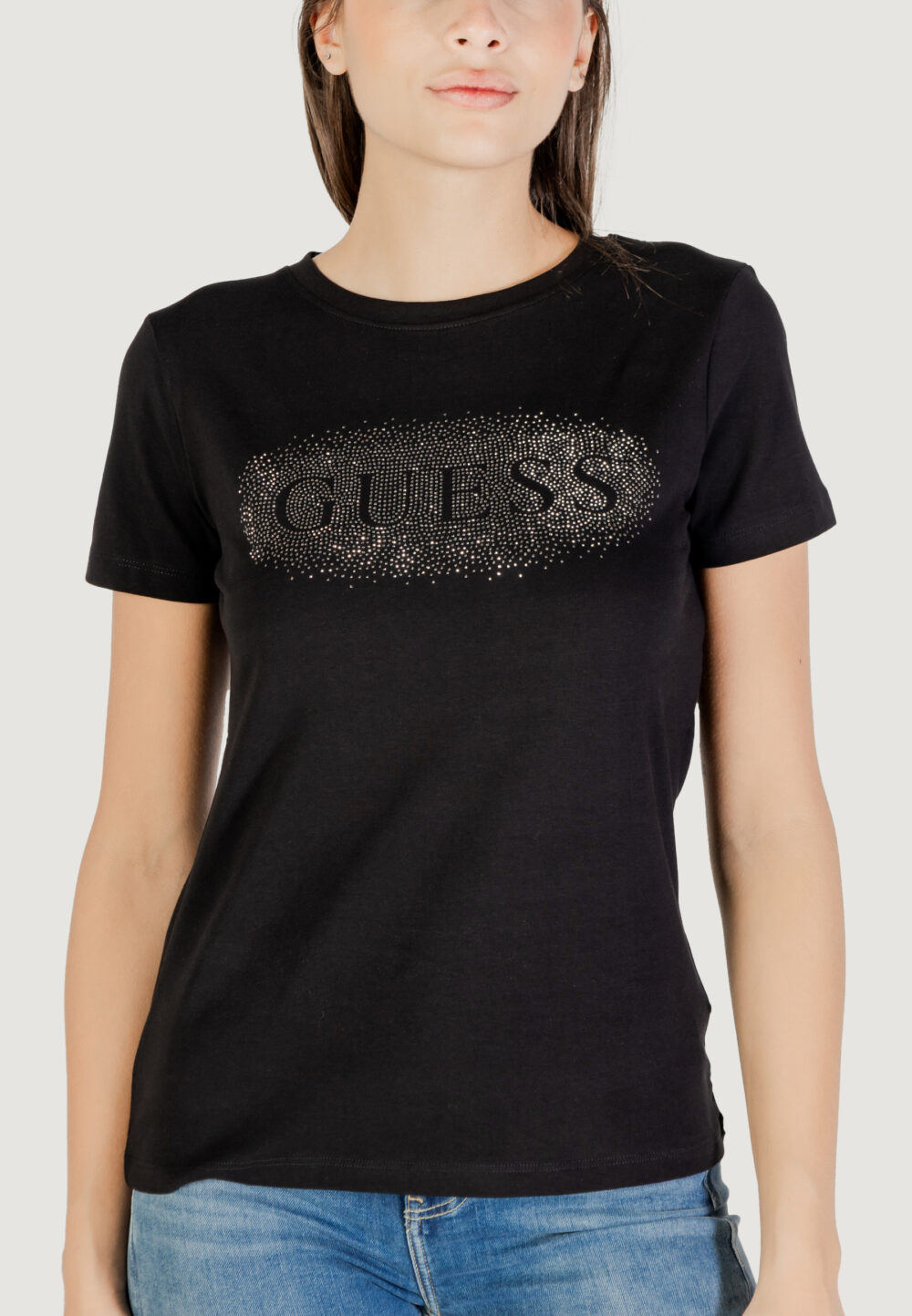 T-shirt Guess Active INGRID SS T-SHIRT Nero - Foto 2