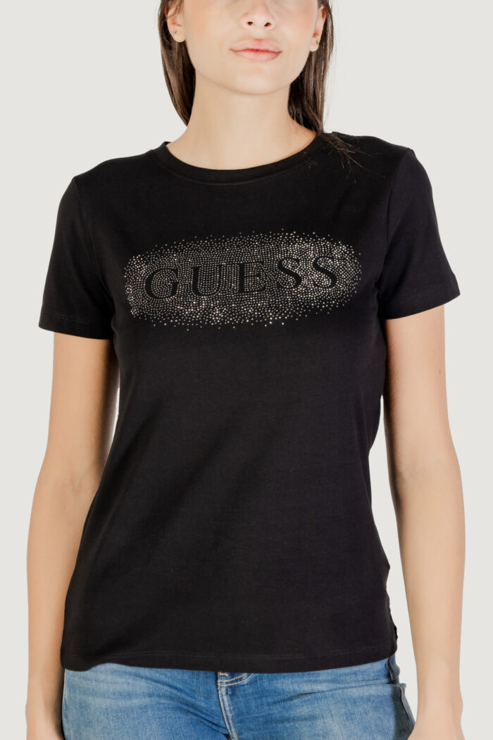 T-shirt Guess Active INGRID SS T-SHIRT Nero – V5YI08 J1314