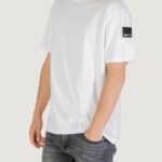T-shirt KARL LAGERFELD KLJ REG RUBBER PATCH TEE Bianco - Foto 1