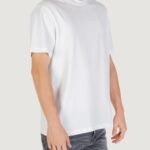 T-shirt KARL LAGERFELD KLJ REG RUBBER PATCH TEE Bianco - Foto 3
