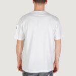 T-shirt KARL LAGERFELD KLJ REG RUBBER PATCH TEE Bianco - Foto 4