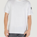 T-shirt KARL LAGERFELD KLJ REG RUBBER PATCH TEE Bianco - Foto 5