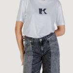 T-shirt Karl Lagerfeld Jeans KLJ REG K LOGO TEE Bianco - Foto 1