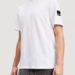 T-shirt Karl Lagerfeld Jeans KLJ REG RUBBER PATCH TEE Bianco - Foto 1