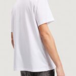 T-shirt Karl Lagerfeld Jeans KLJ REG RUBBER PATCH TEE Bianco - Foto 3