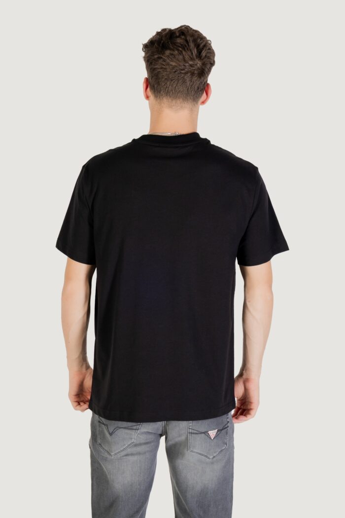 T-shirt Karl Lagerfeld KLJ REG BARCODE TEE Nero – A3M17002