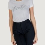 T-shirt Liu-Jo ECS T-SHIRT MODA M/C Bianco - Argento - Foto 1