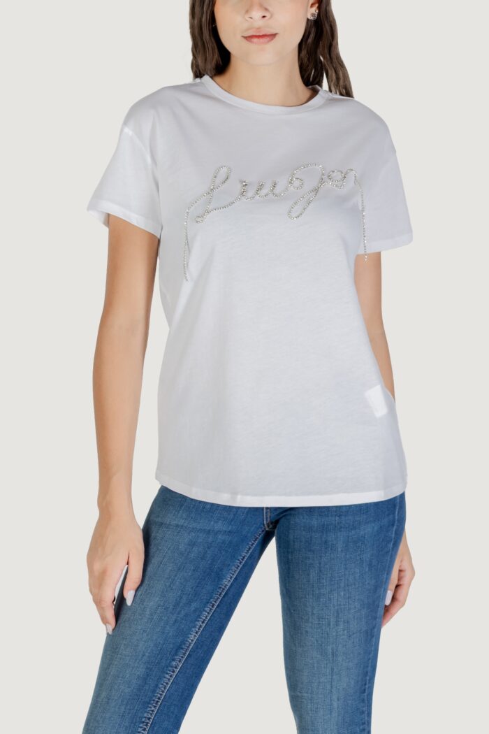 T-shirt Liu-jo ECS T-SHIRT MODA M/C Bianco – UF5261 JS923