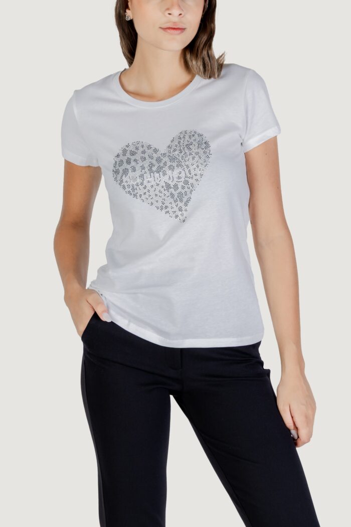T-shirt Liu-jo ECS T-SHIRT MODA M/C Bianco