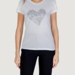 T-shirt Liu-Jo ECS T-SHIRT MODA M/C Bianco - Foto 2
