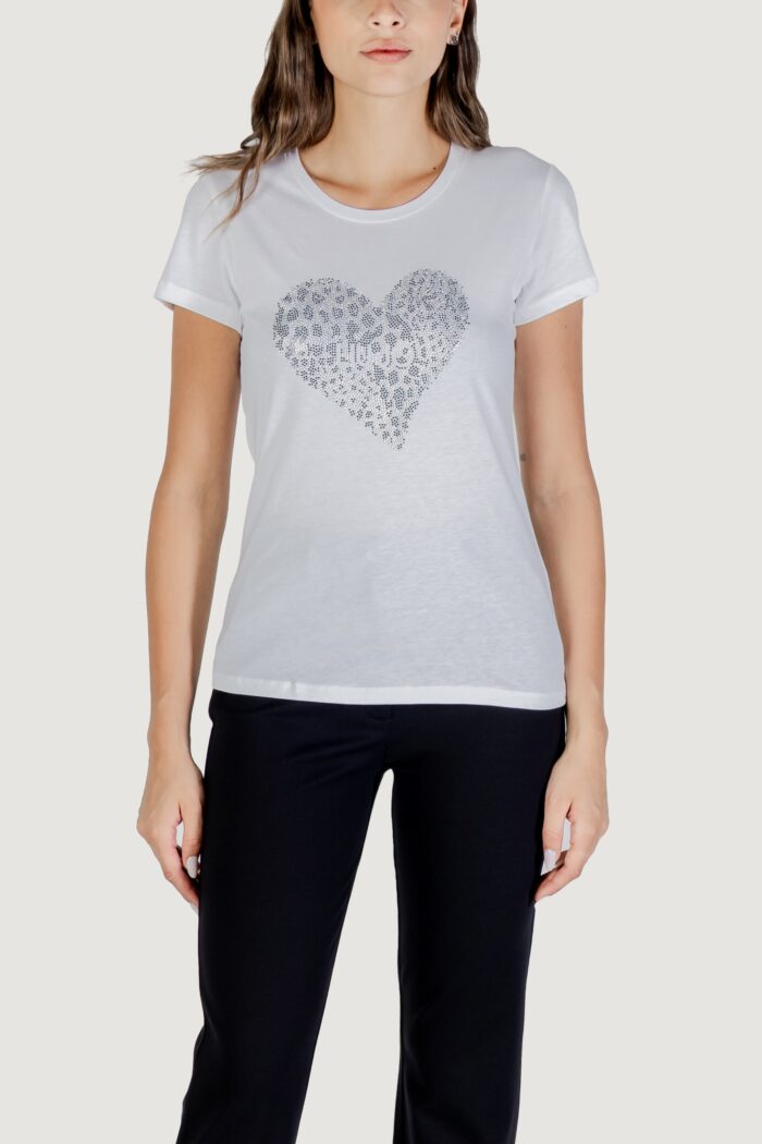 T-shirt Liu-jo ECS T-SHIRT MODA M/C Bianco