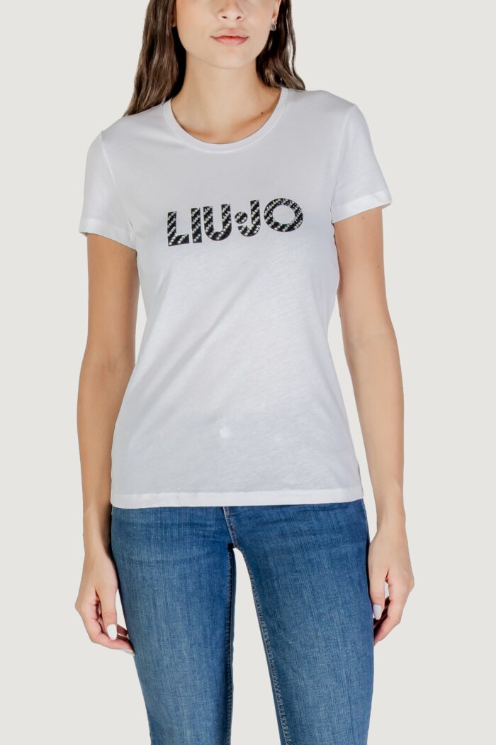 T-shirt Liu-jo ECS T-SHIRT MODA M/C Bianco