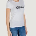 T-shirt Liu-Jo ECS T-SHIRT MODA M/C Bianco - Foto 2