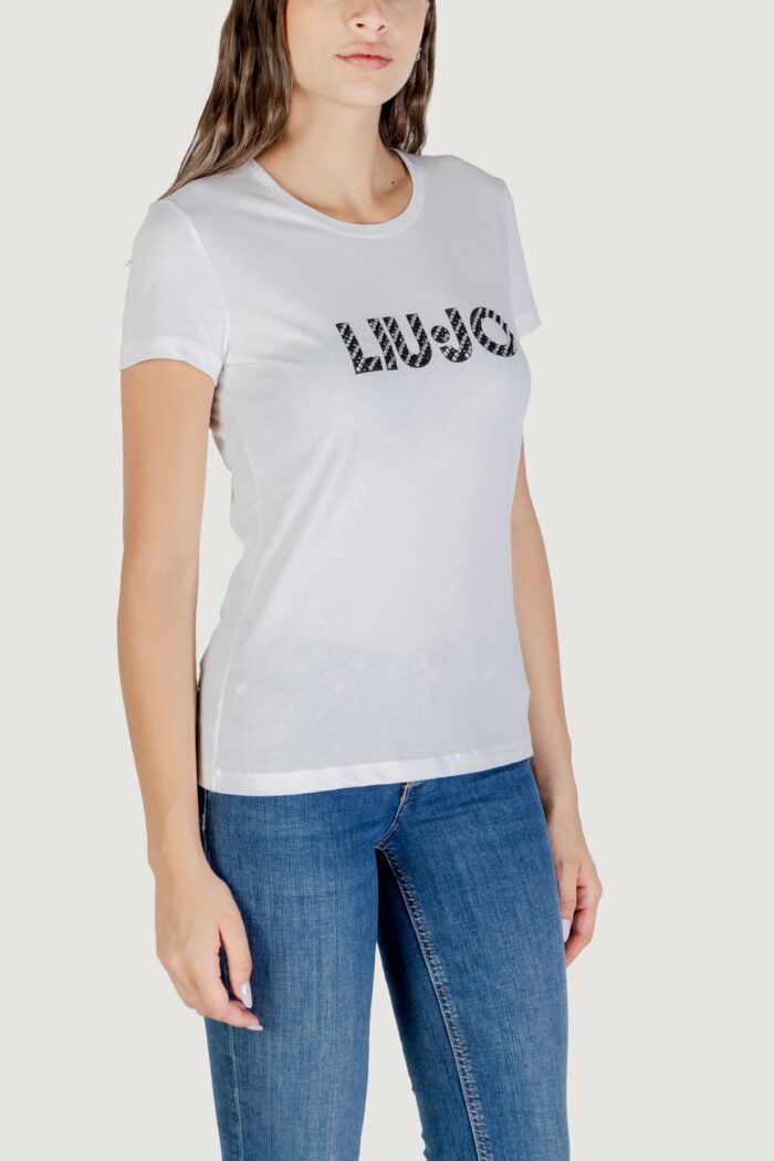 T-shirt Liu-jo ECS T-SHIRT MODA M/C Bianco