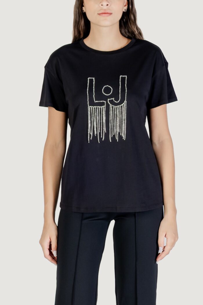 T-shirt Liu-jo ECS T-SHIRT MODA M/C Nero – UF5261 JS923