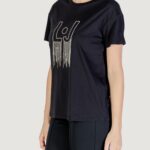 T-shirt Liu-Jo ECS T-SHIRT MODA M/C Nero - Foto 3