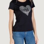 T-shirt Liu-Jo ECS T-SHIRT MODA M/C Nero - Foto 2