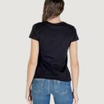 T-shirt Liu-Jo ECS T-SHIRT MODA M/C Nero - Foto 5