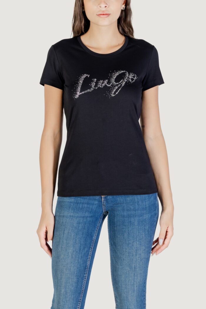 T-shirt Liu-jo ECS T-SHIRT MODA M/C Nero
