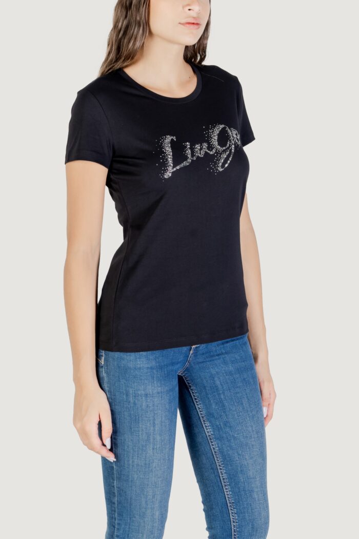 T-shirt Liu-jo ECS T-SHIRT MODA M/C Nero