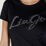 T-shirt Liu-Jo ECS T-SHIRT MODA M/C Nero - Foto 5