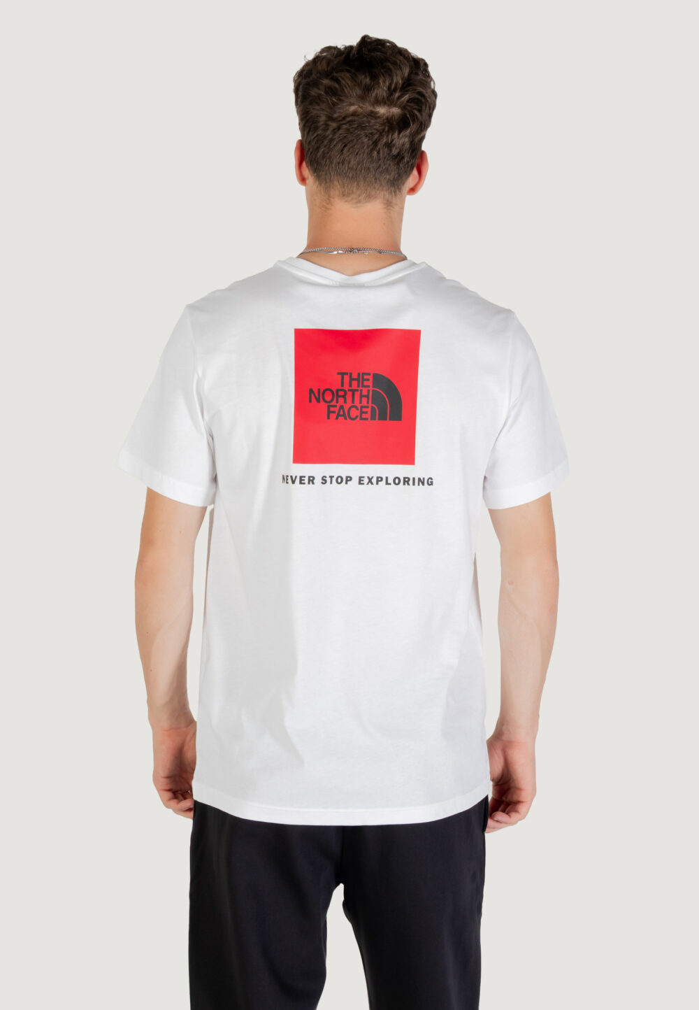 T-shirt THE NORTH FACE M SS BOX NSE TEE Bianco - Foto 4