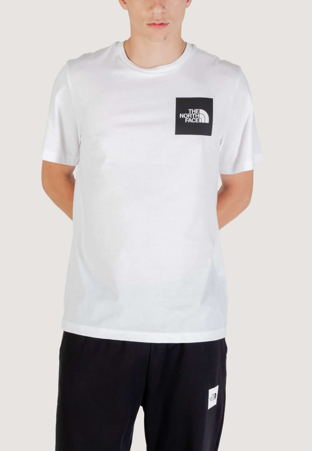 T-shirt THE NORTH FACE M SS FINE TEE Bianco - Foto 2