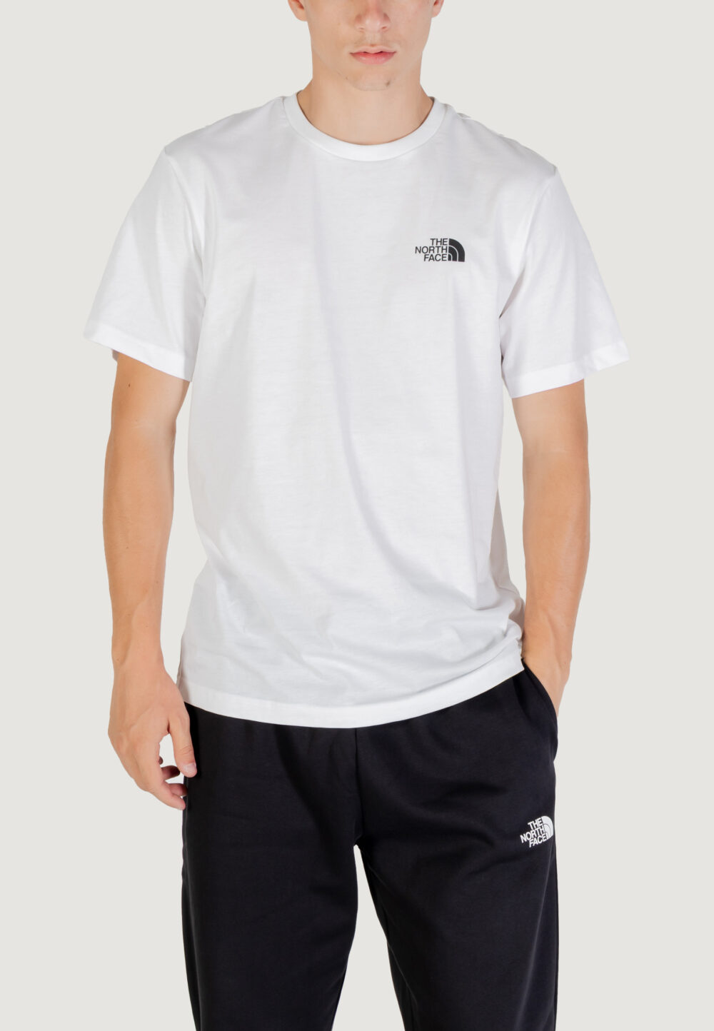T-shirt THE NORTH FACE M SS SIMPLE DOME TEE Bianco - Foto 1
