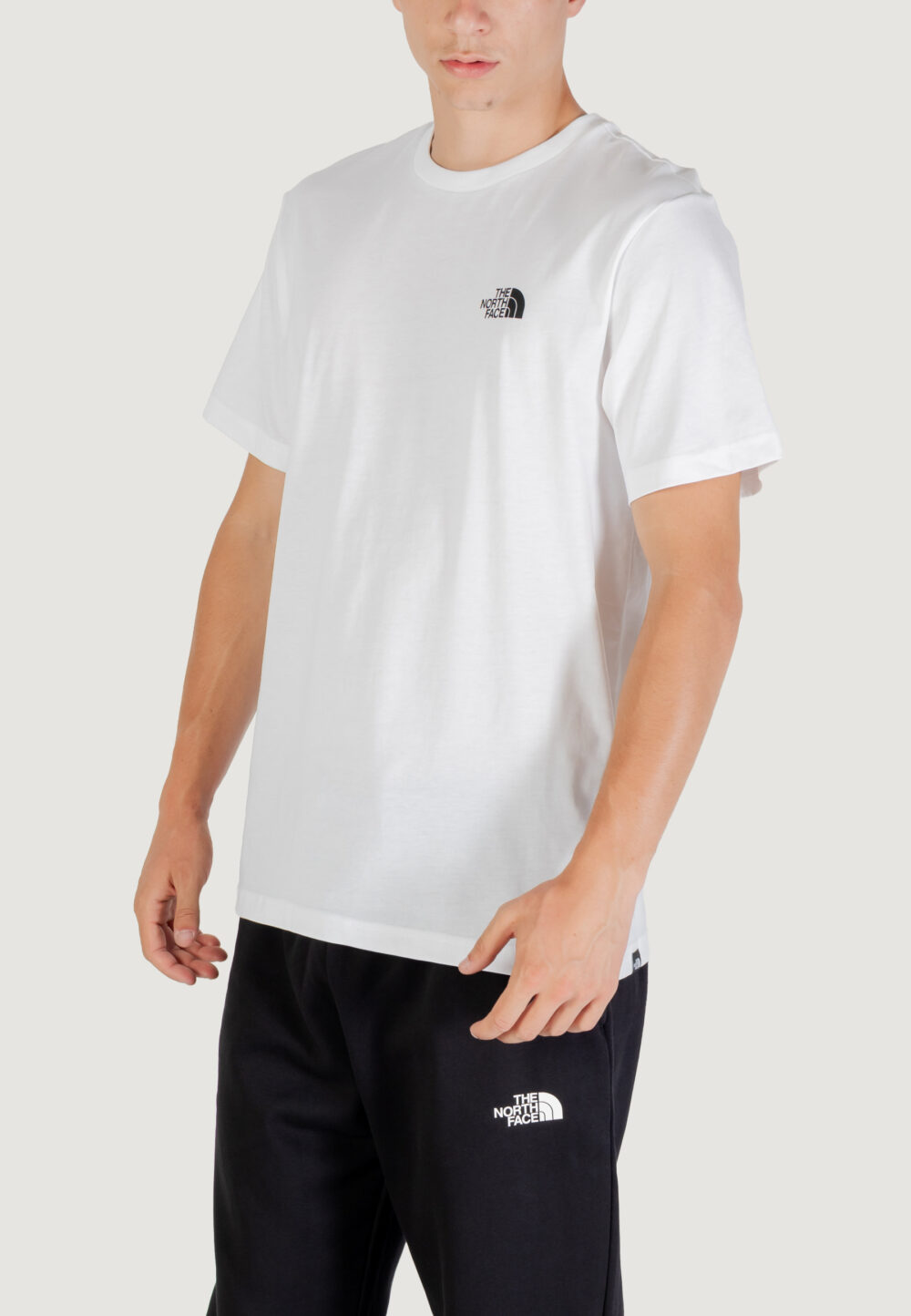 T-shirt THE NORTH FACE M SS SIMPLE DOME TEE Bianco - Foto 3