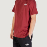 T-shirt THE NORTH FACE M SS BOX NSE TEE Bordeaux - Foto 2