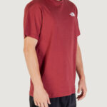 T-shirt THE NORTH FACE M SS BOX NSE TEE Bordeaux - Foto 3