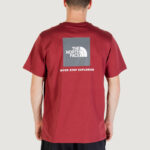 T-shirt THE NORTH FACE M SS BOX NSE TEE Bordeaux - Foto 4