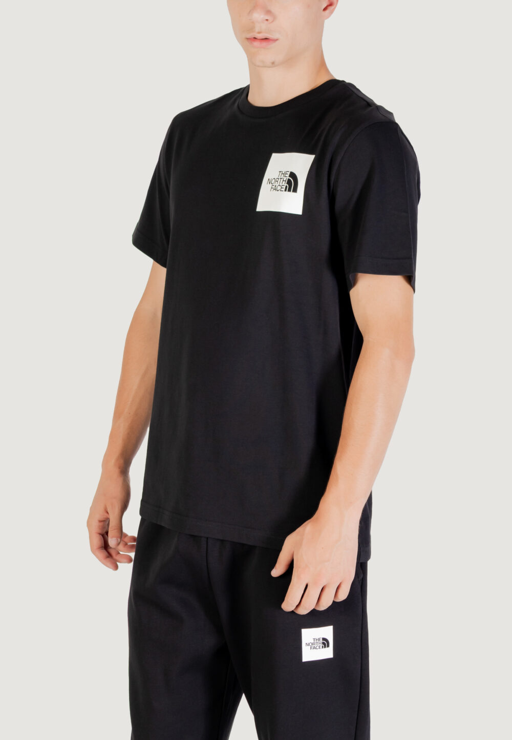 T-shirt THE NORTH FACE M SS FINE TEE Nero - Foto 3