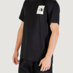T-shirt THE NORTH FACE M SS FINE TEE Nero - Foto 3
