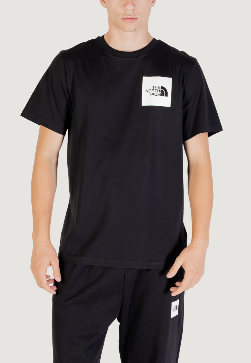 T-shirt THE NORTH FACE M SS FINE TEE Nero - Foto 5
