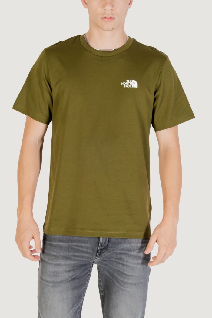 T-shirt The North Face M SS SIMPLE DOME TEE Verde Oliva – NF0A87NG