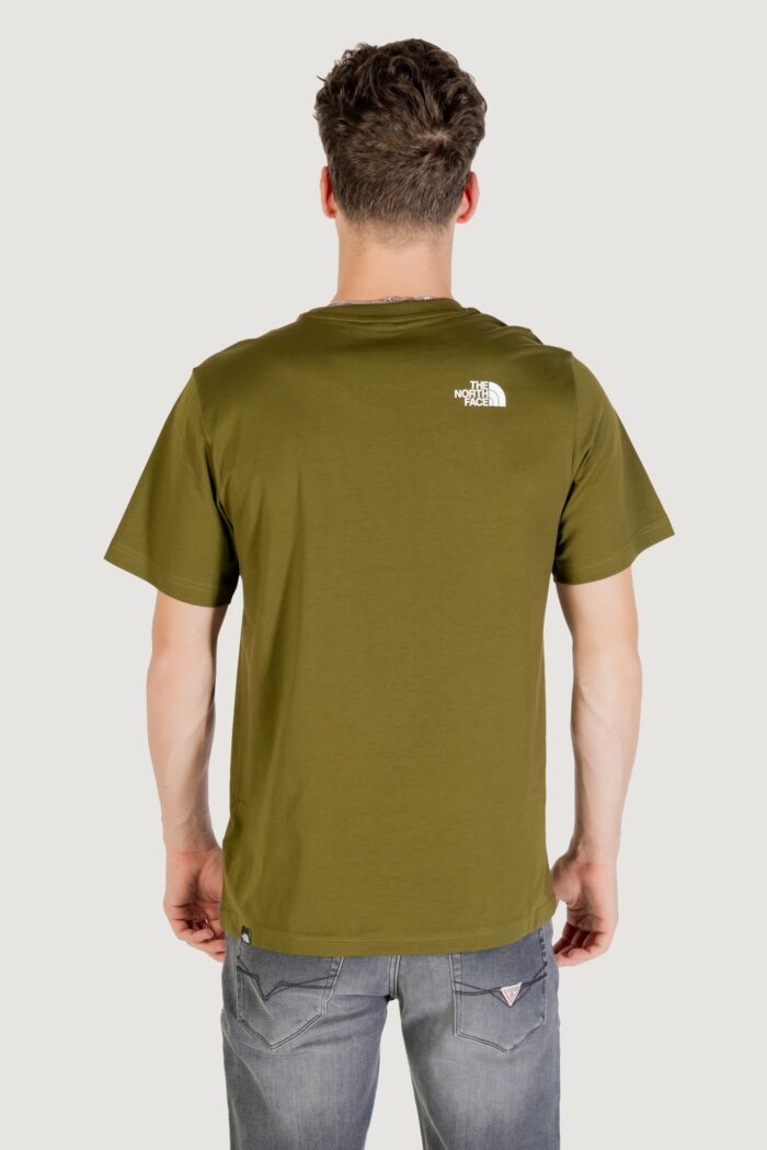 T-shirt The North Face M SS SIMPLE DOME TEE Verde Oliva – NF0A87NG