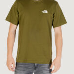 T-shirt THE NORTH FACE M SS SIMPLE DOME TEE Verde Oliva - Foto 5